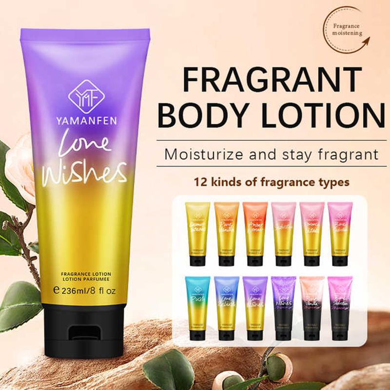 High Quality in Stock Moisturizing Body Cream Amber Flora et Fructus Pure Vanilla 236ml Corpore Lotion