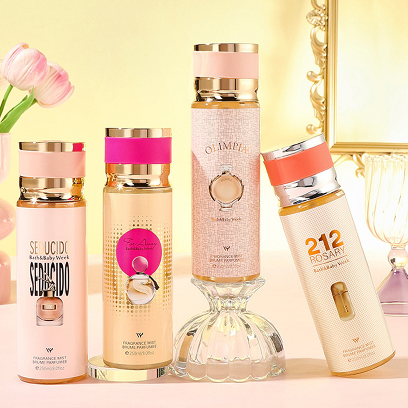 250ml Brand Perfume Sweet Floral Women Corpus Spray Corpus Mist Parfums Designer Perfume