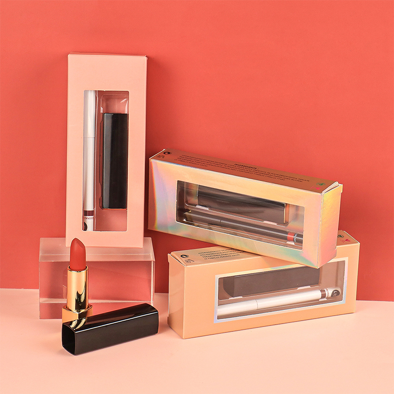 No Logo Vegan Lipstick Matte Velvet Lipstick Packaging Set Diuturnum Lipstick Lipliner Kit