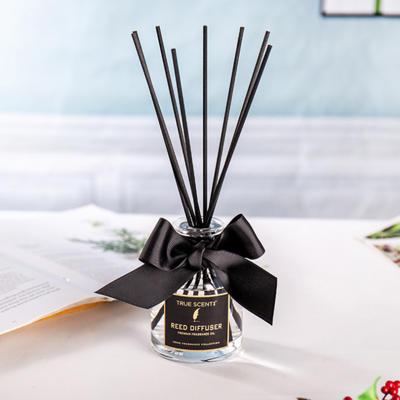 Hot Popular 220ml Hot Popular Finis 220ml No Fire Aromatherapy Reed Diffuser Transparent with Changeable Scents